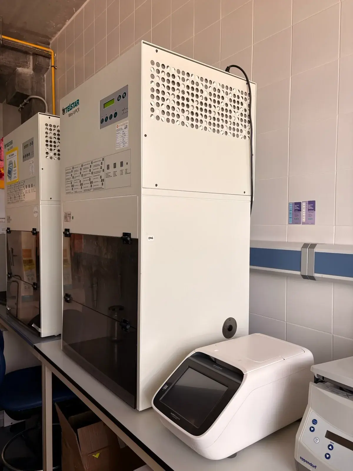Instalaciones y equipamiento del laboratorio de TechnoSperm