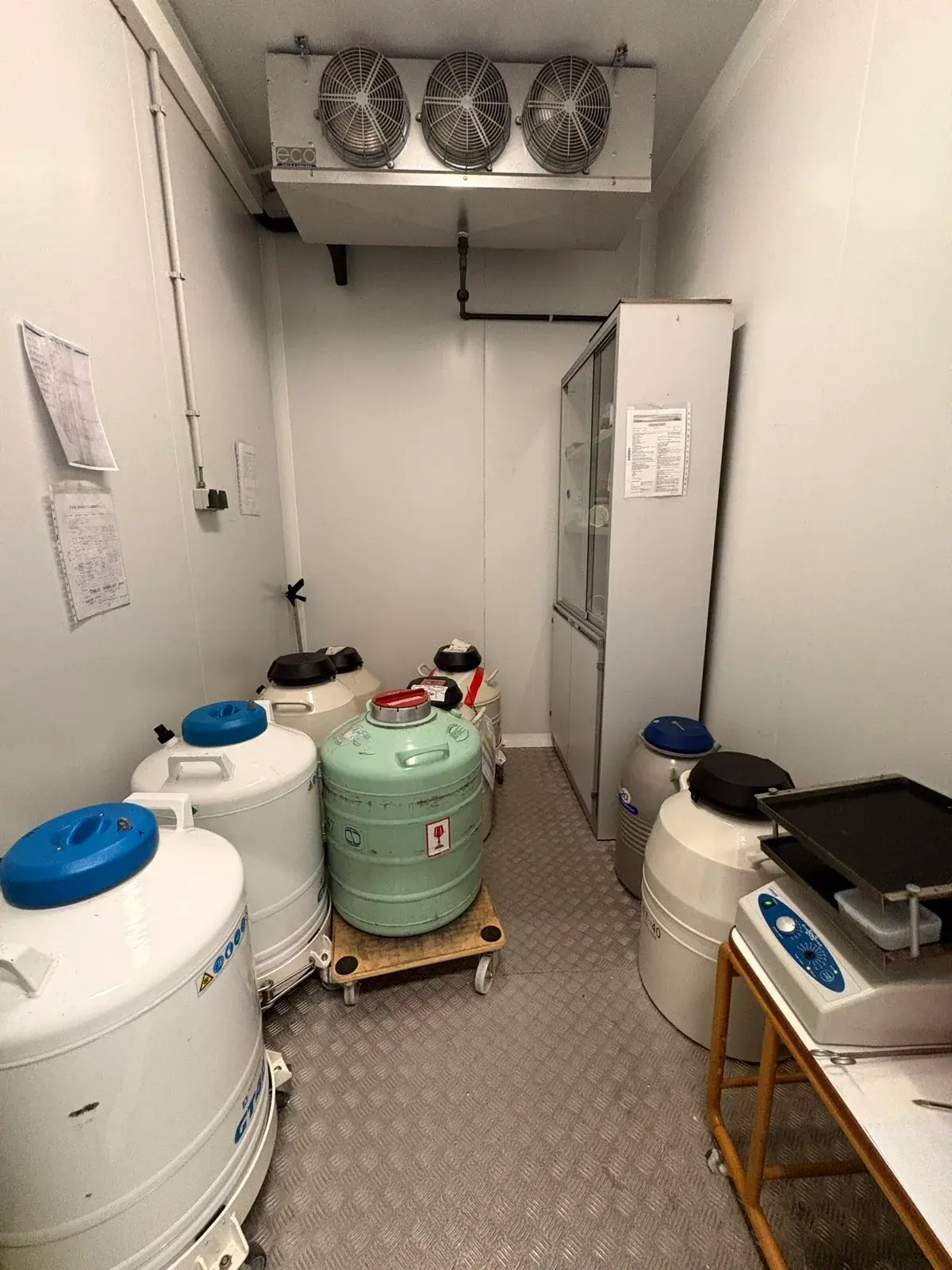 Instalaciones y equipamiento del laboratorio de TechnoSperm