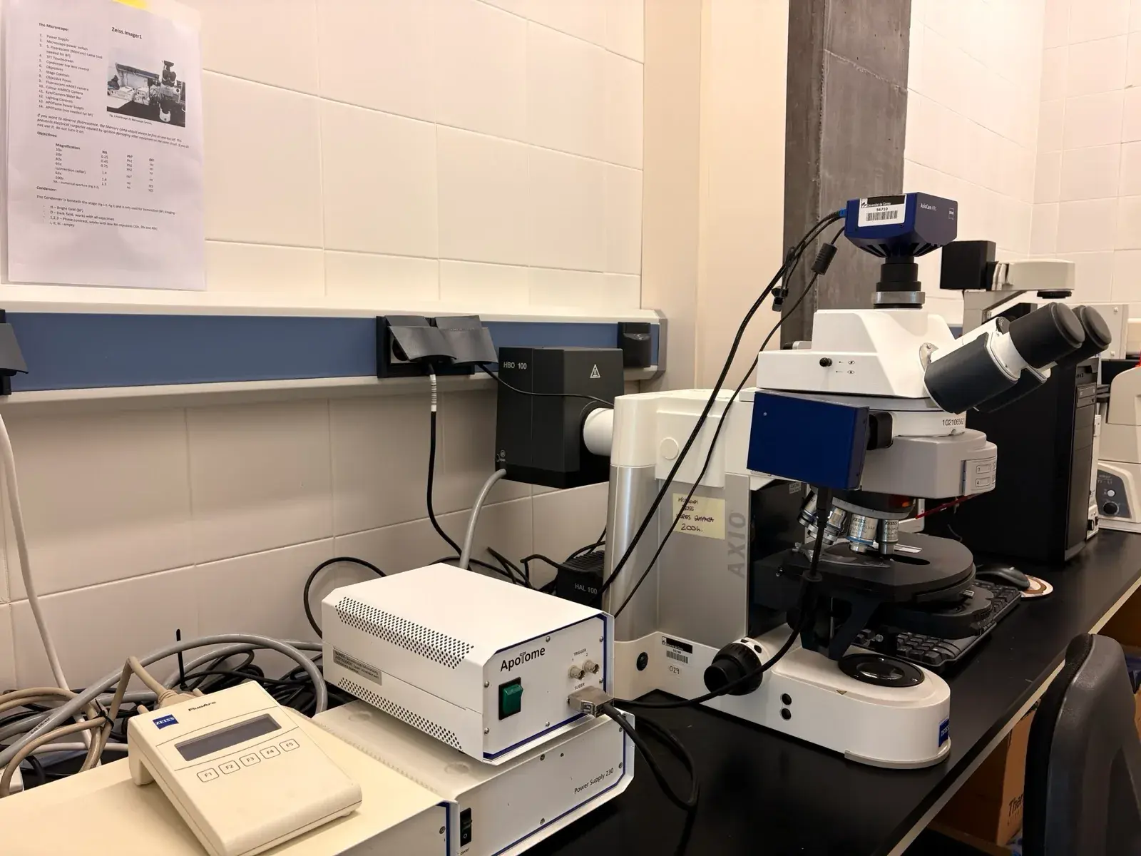 Instalaciones y equipamiento del laboratorio de TechnoSperm