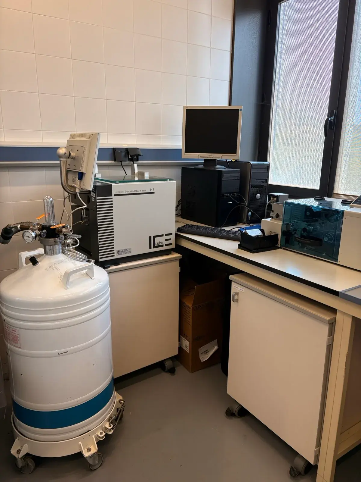 Instalaciones y equipamiento del laboratorio de TechnoSperm